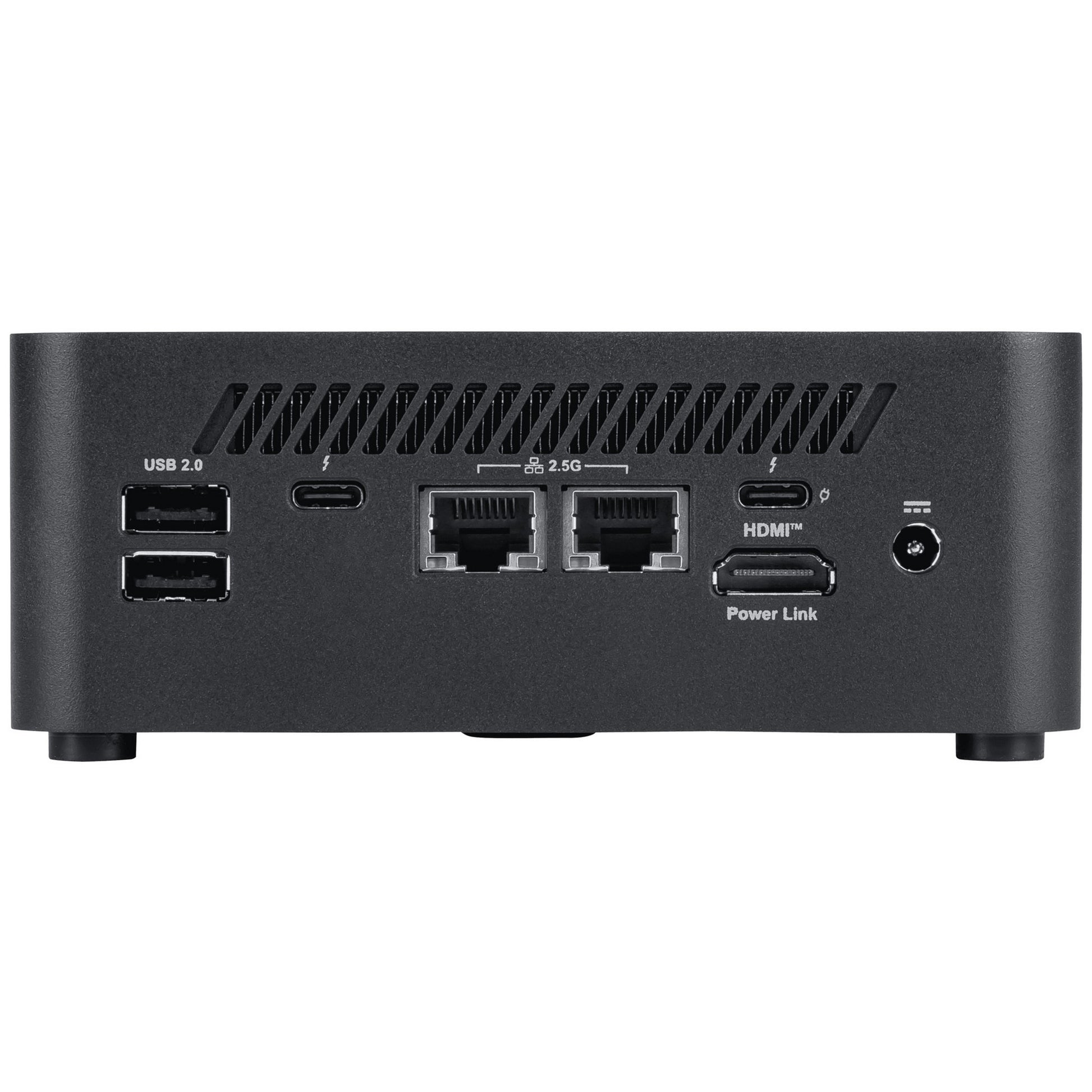 Msi cubi nuc ai+ 2mg-007eu pc-systeem (zwart | core ultra 7 258v | arc graphics 140v | 32 gb | 1 tb ssd)