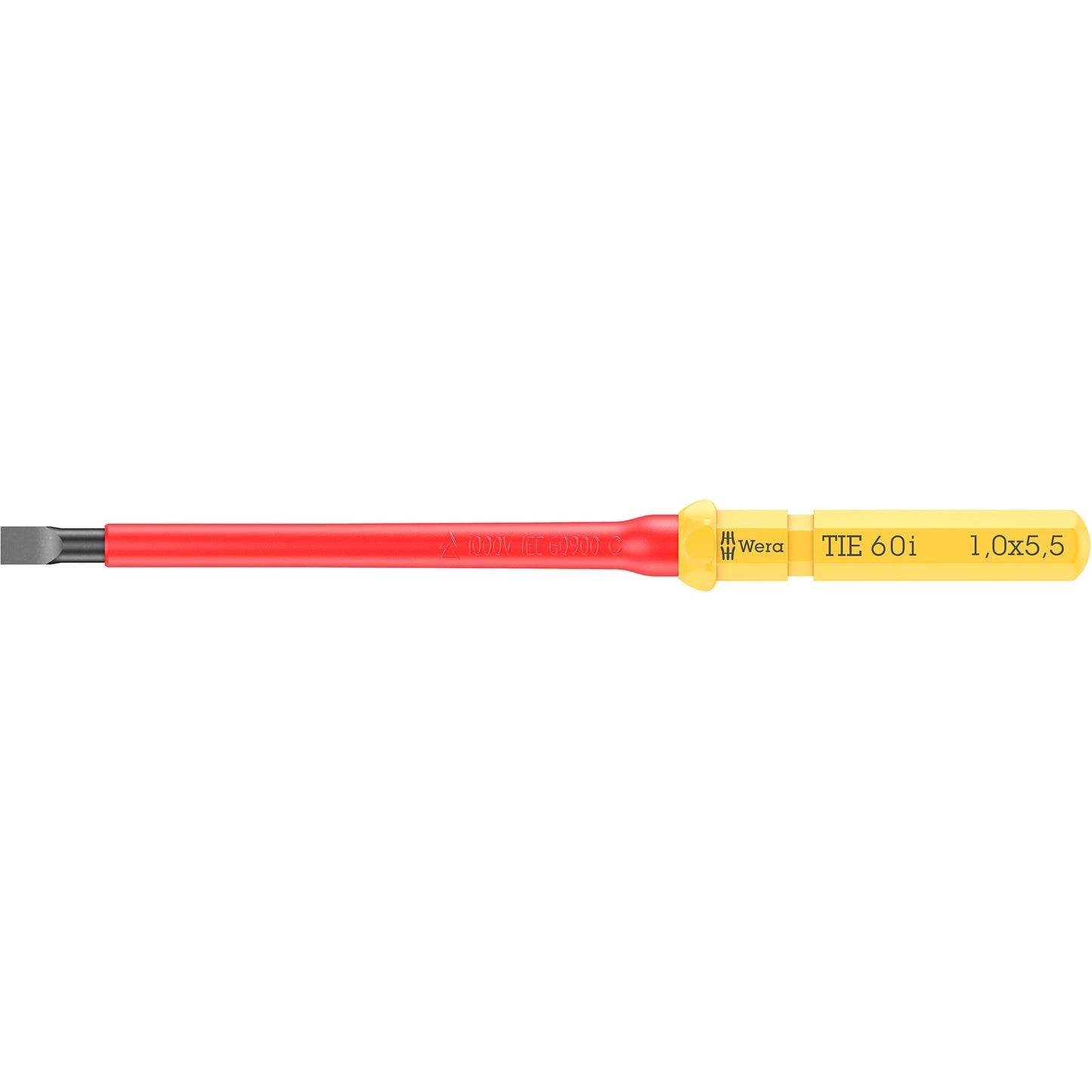Wera kraftform kompakt vde 17 ra imperial 1 schroevendraaier (rood geel, 17‑delig)