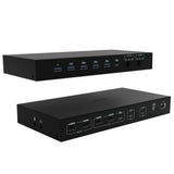 I-tec usb-c kvm dock pro dockingstation (zwart) - afbeelding 1