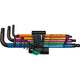 Wera 950 9 hex-plus multicolour 1 stiftsleutelset, metrisch, blacklaser (9-delig)
