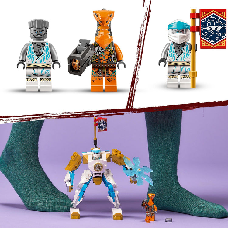 Lego ninjago - zane's power-upmecha evo constructiespeelgoed (71761)