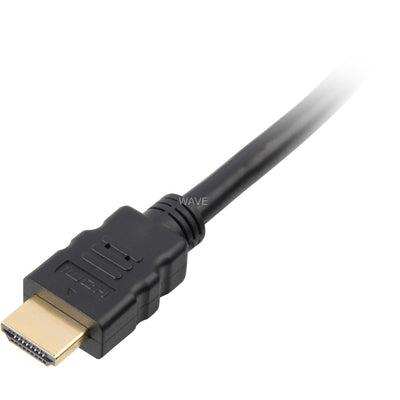 Sharkoon hdmi > dvi-d (24+1) kabel (zwart, 1 meter)