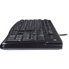 Logitech keyboard k120 for business (zwart, eu lay-out (qwerty), rubberdome, 100%)