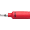 Wiha ratelsleutelset geïsoleerd 1 4 dopsleutel (rood geel, 21-delig incl. koffer)