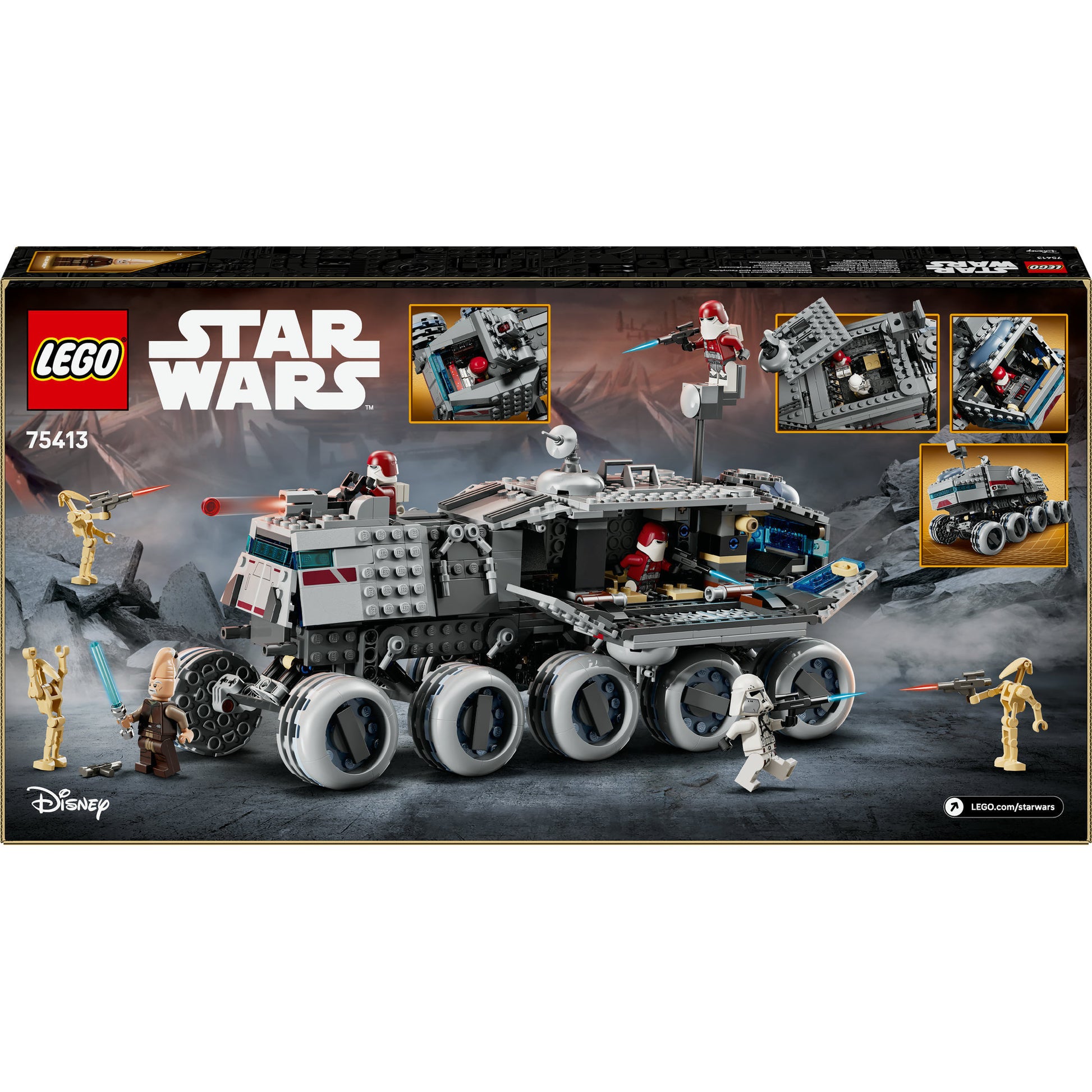 Lego star wars 75413 republic juggernaut