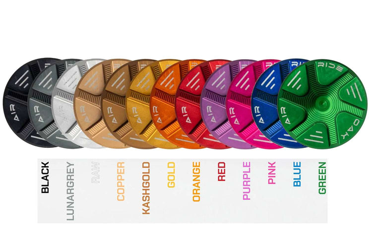 Oak components forkcap air for suspension fork valve