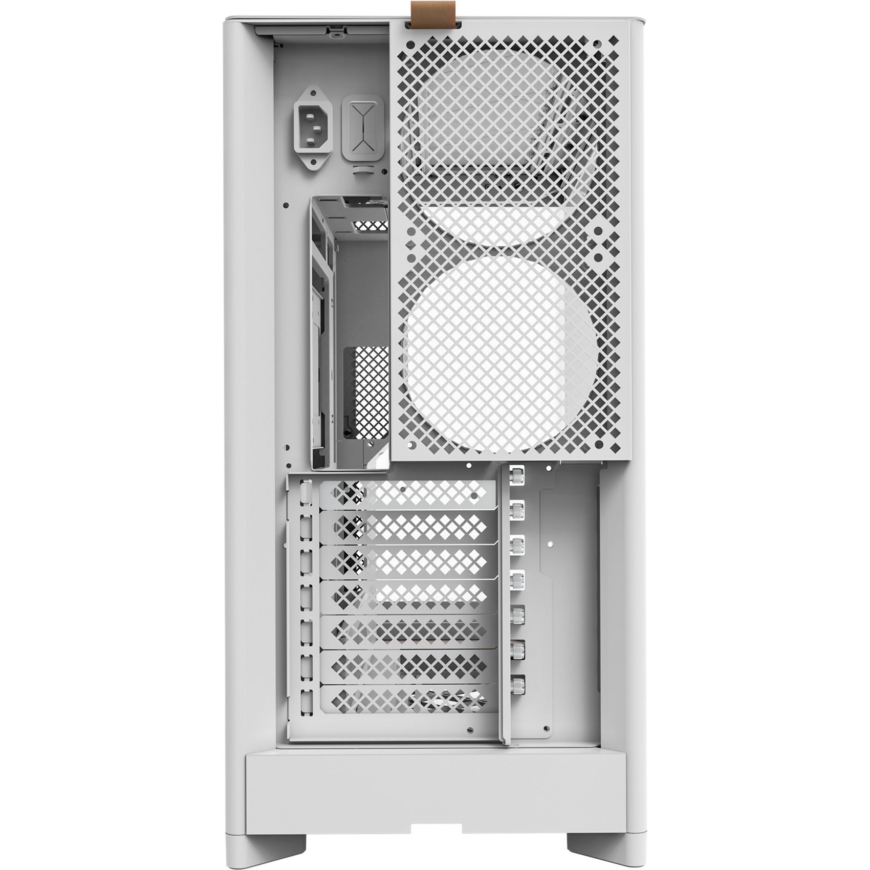 Montech hs02 midi tower behuizing (wit | 2x usb-a | 1x usb-c | rgb | tempered glass)