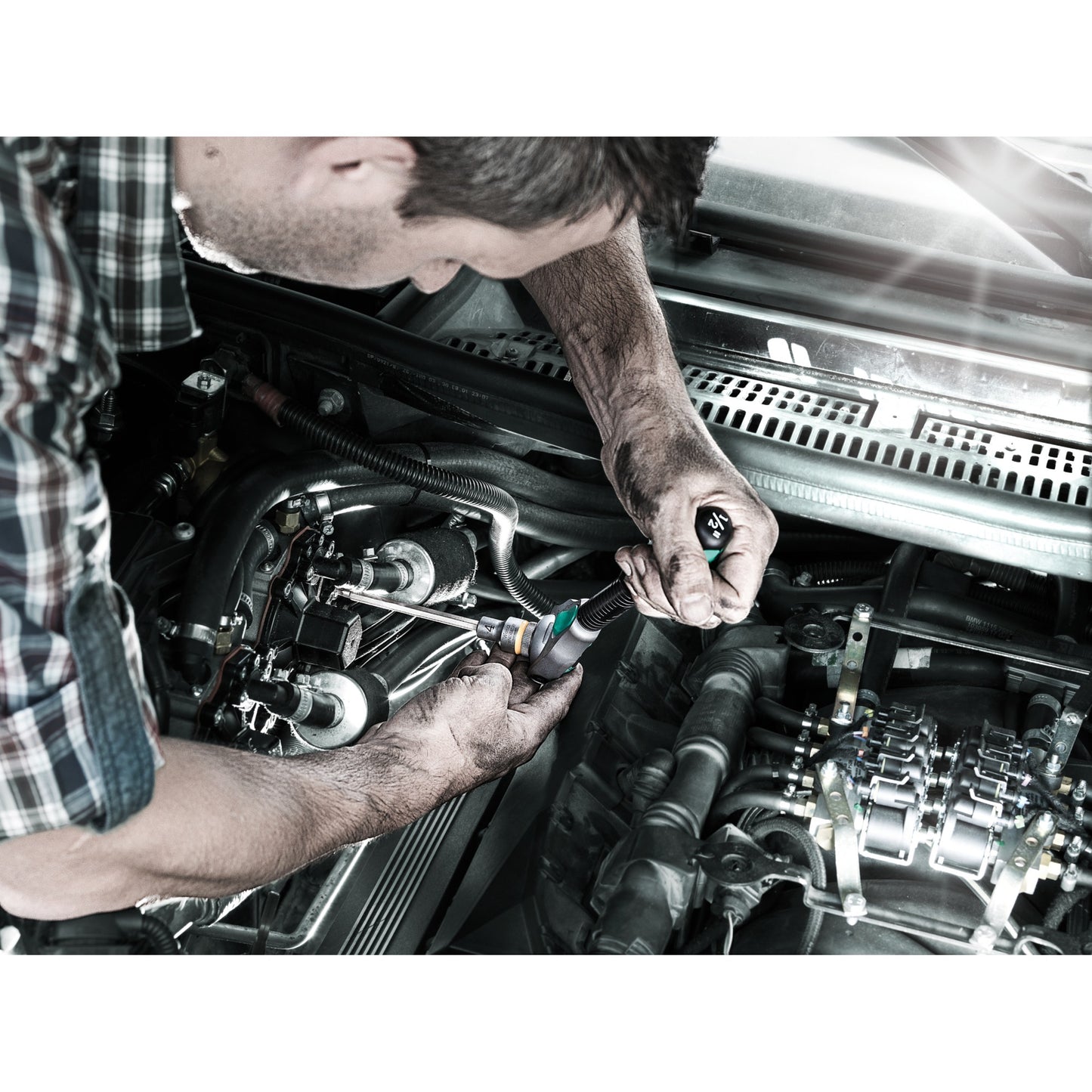 Wera 8000 c sb zyklop speed-ratel met 1 2 -aandrijving