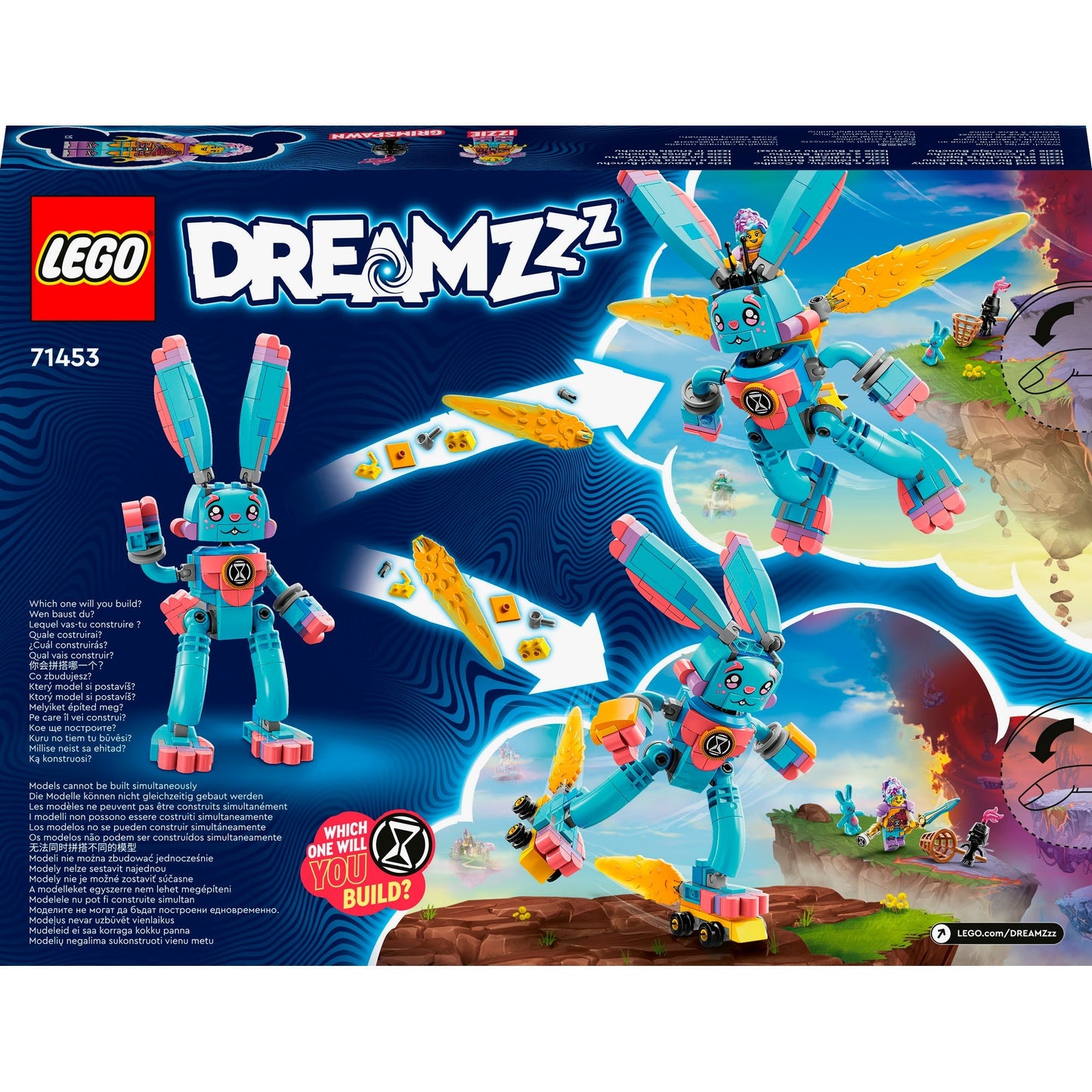 Lego dreamzzz - izzie en bunchu het konijn constructiespeelgoed (71453)