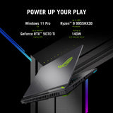 Asus rog strix g16 g614pm-s5017w 16 gaming laptop (donkergrijs | ryzen 9 8940hx | rtx 5060 | 32 gb | 1 tb ssd) - afbeelding 15