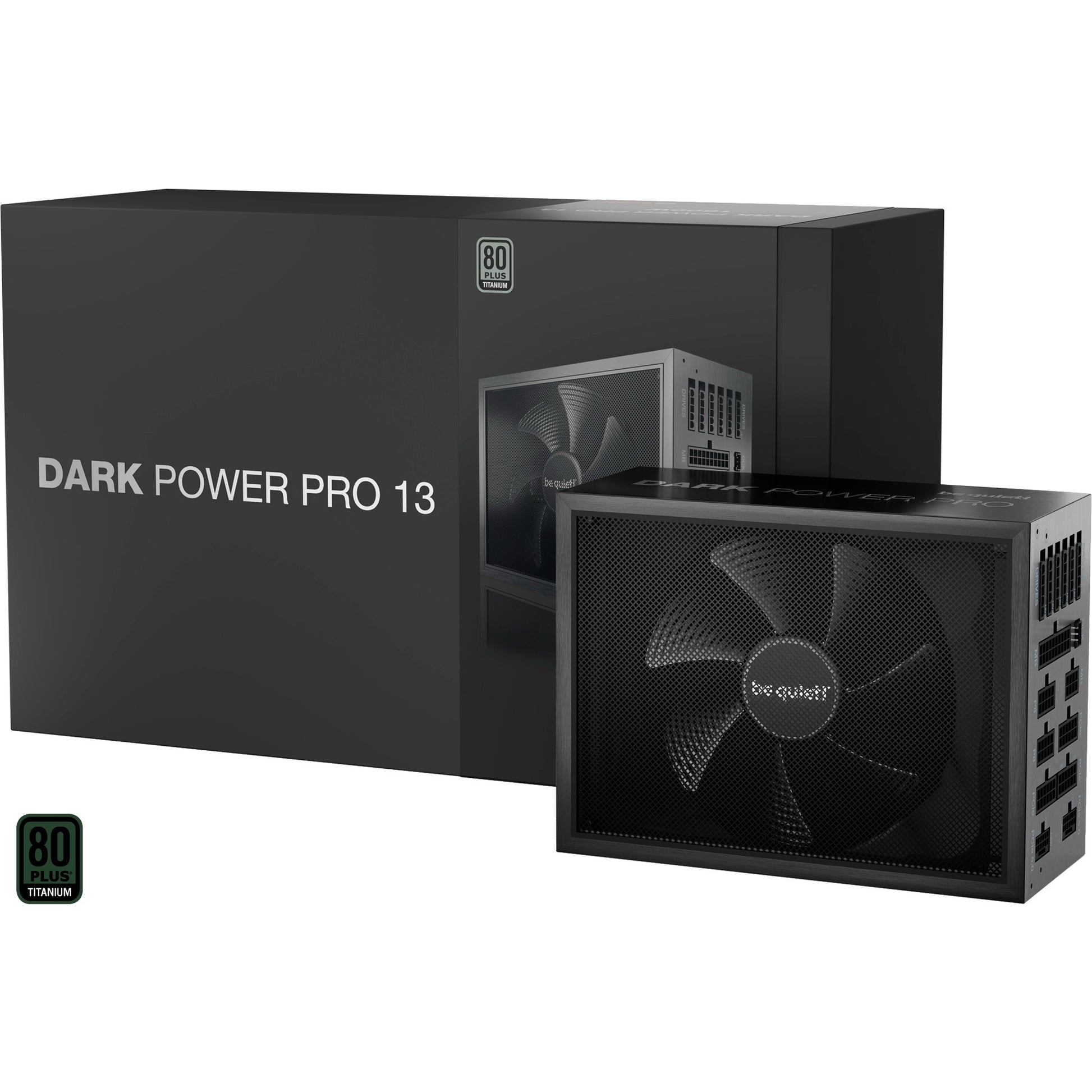 Be quiet! dark power pro 13 modulaire 1600 watt voeding (zwart, 2x 12v-2x6, 6x pcie)