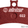 Sinter formula 022 disc pads