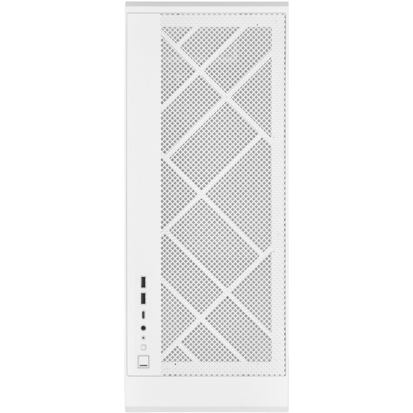 Silverstone alta g1m mini tower behuizing (wit | 2x usb-a | 1x usb-c)