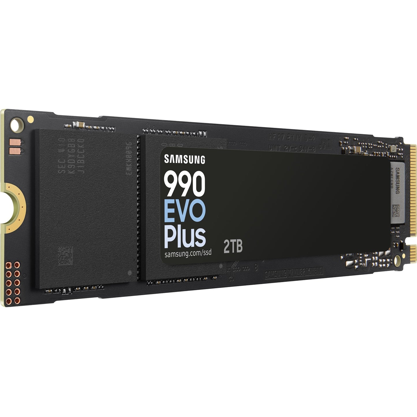 Samsung 990 evo plus 2 tb ssd (mz-v9s2t0bw, pcie 4.0 x4 5.0 x2, nvme 2.0, m.2 2280)