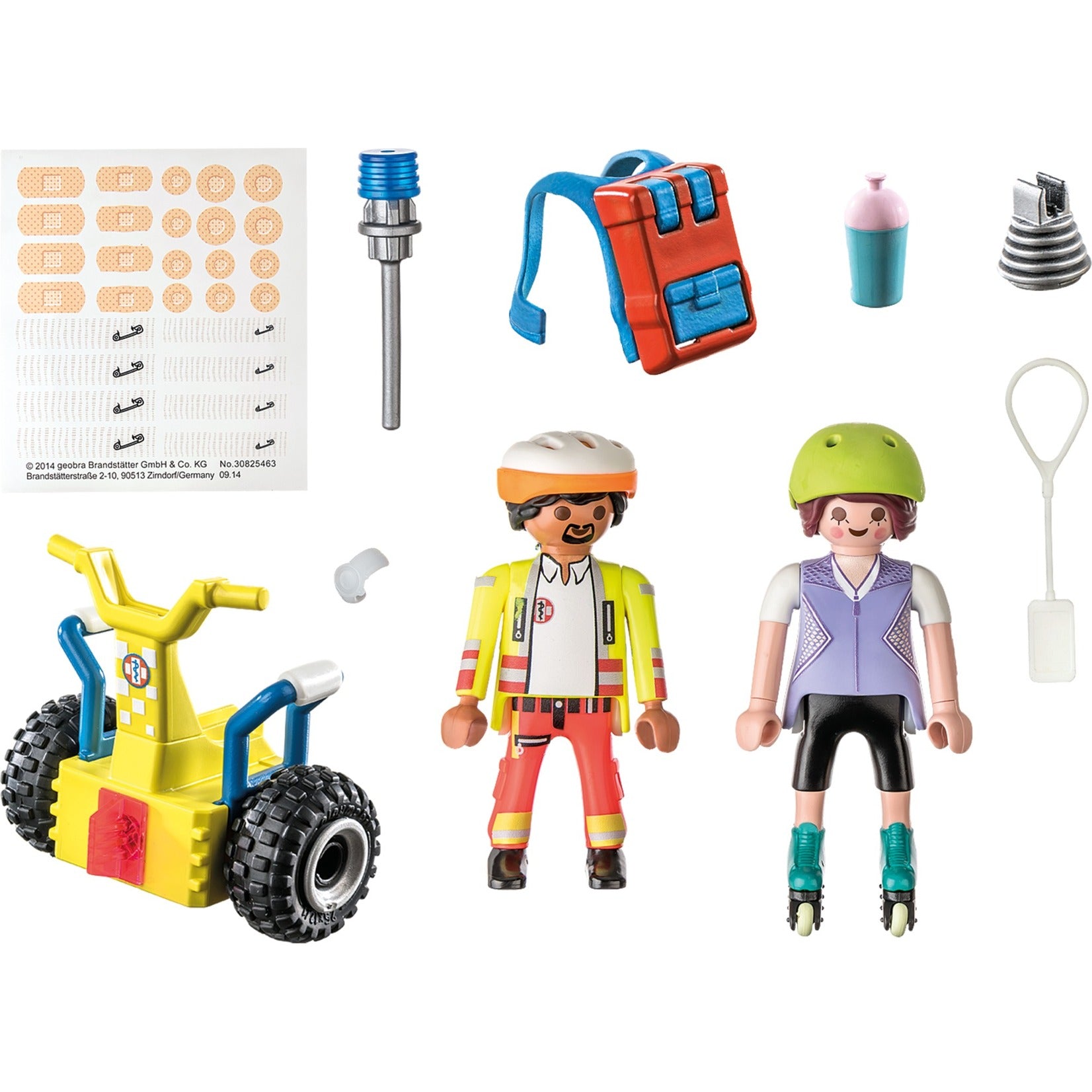 Playmobil city life - starterpack rescue met segway constructiespeelgoed (71257)