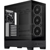 Asus a31 plus midi tower behuizing (zwart | 2x usb-a | 2x usb-c | tempered glass)