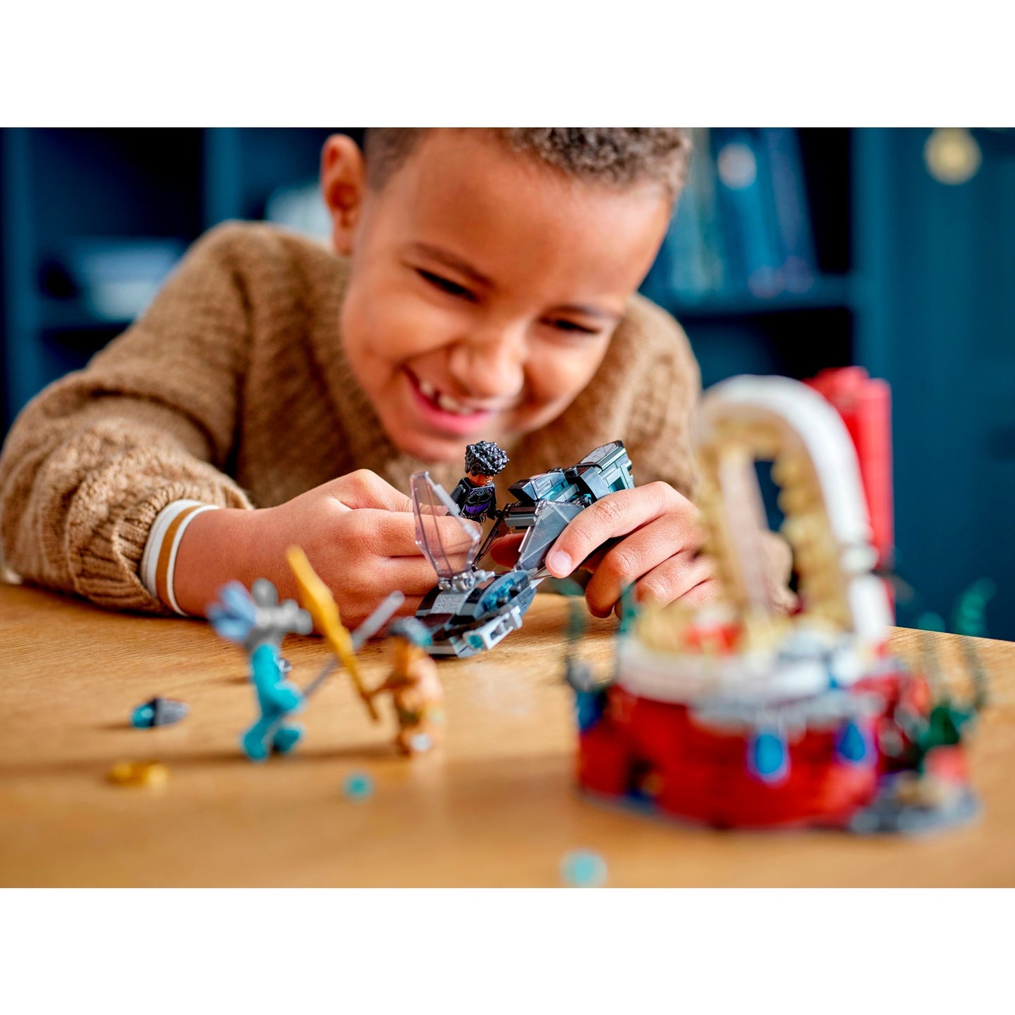 Lego marvel super heroes 76213 koning namor’s troonzaal