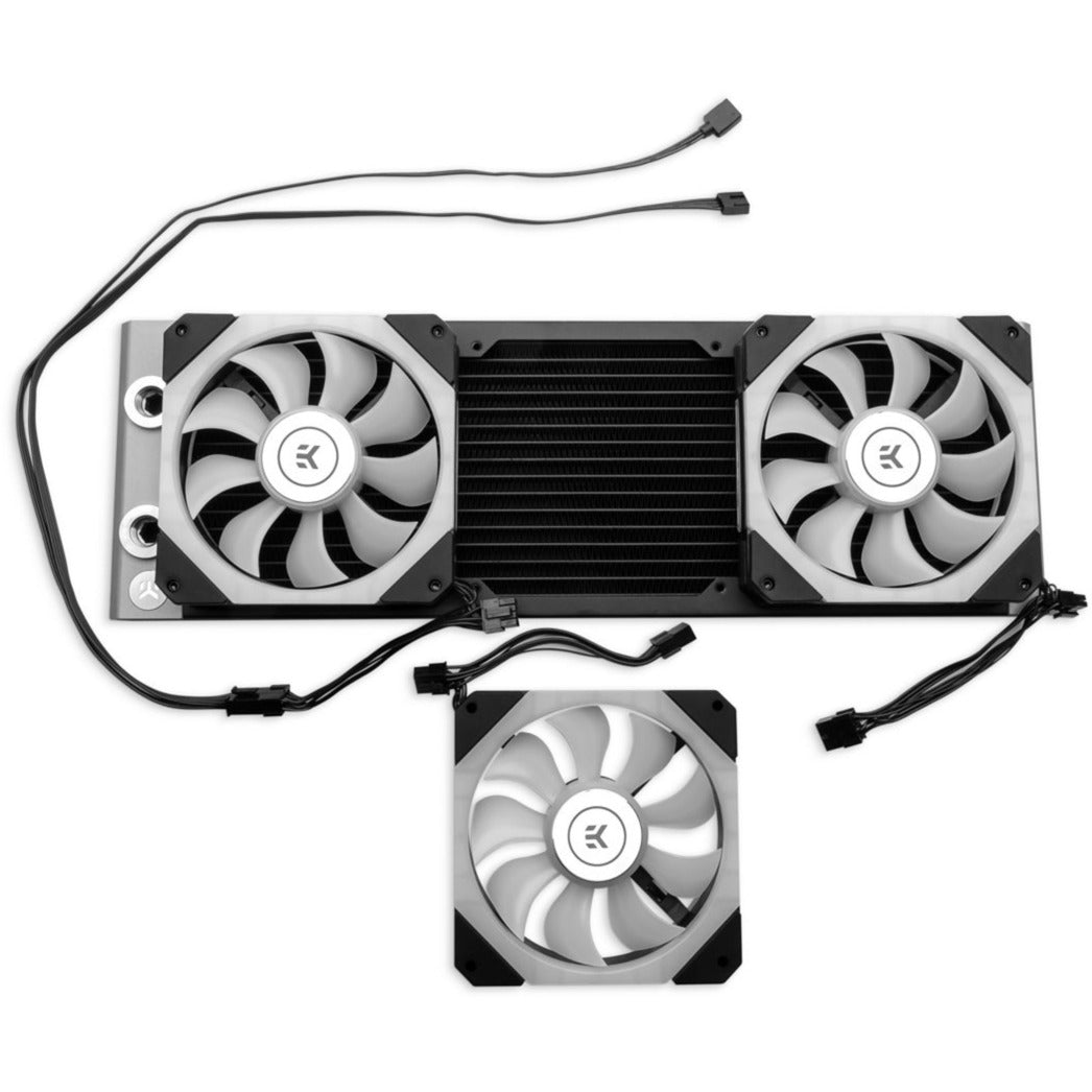 Ekwb ek-quantum impulse 120 d-rgb case fan (wit, 120 x 120 x 29 mm, pwm, rgb led)