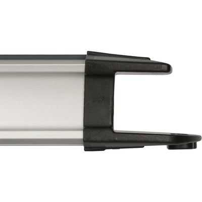 Brennenstuhl premium-alu-line techniek stekkerdoos 8-voudig duo zwart 3m h05vv-f 3g1,5 4-voudige schakelbare stopcontacten