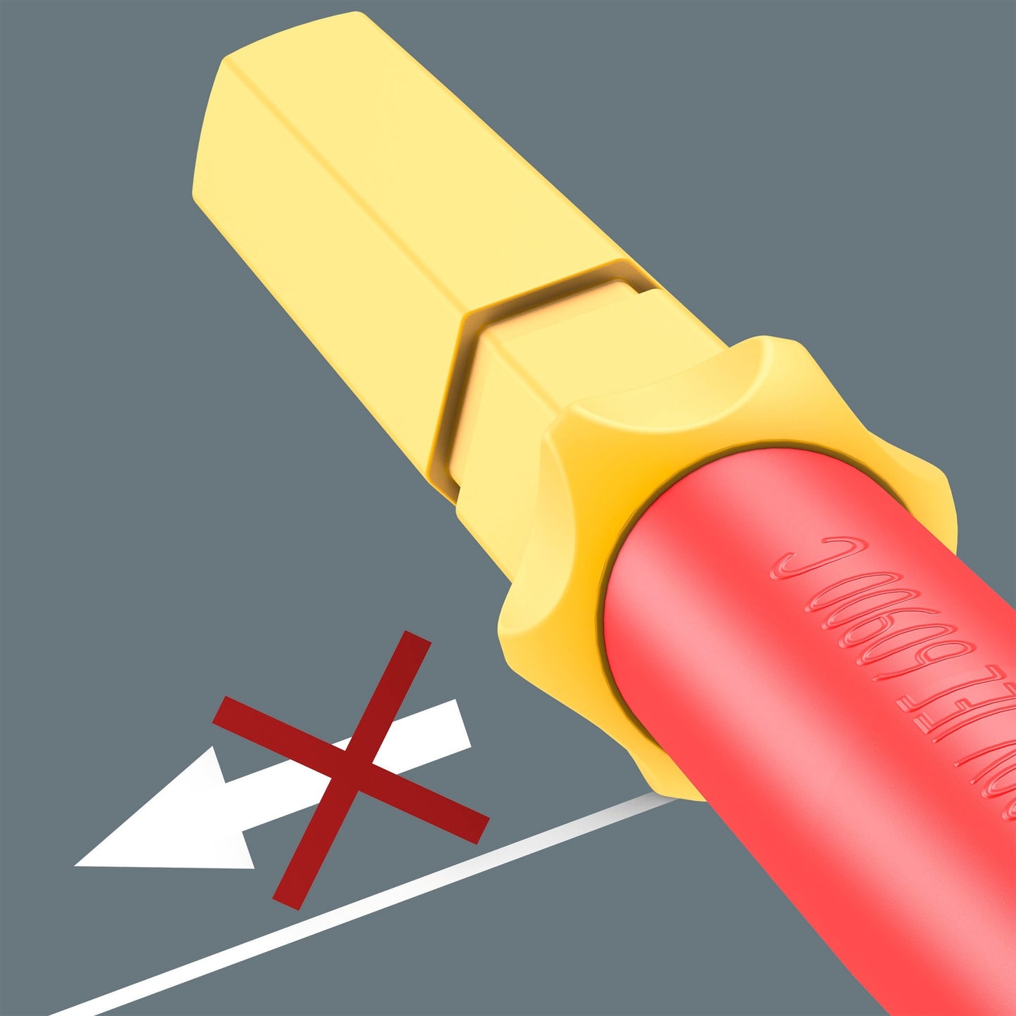 Wera kraftform kompakt vde 17 ra imperial 1 schroevendraaier (rood geel, 17‑delig)