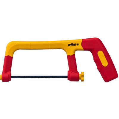 Wiha beugelzaag electric (rood geel, 300 mm 2x 150 mm zaagblad )