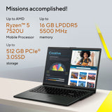 Asus vivobook go 15 e1504fa-bq5403w 15.6 laptop (zwart | ryzen 5 40 | radeon 610m | 8 gb | 512 gb ssd) - afbeelding 9