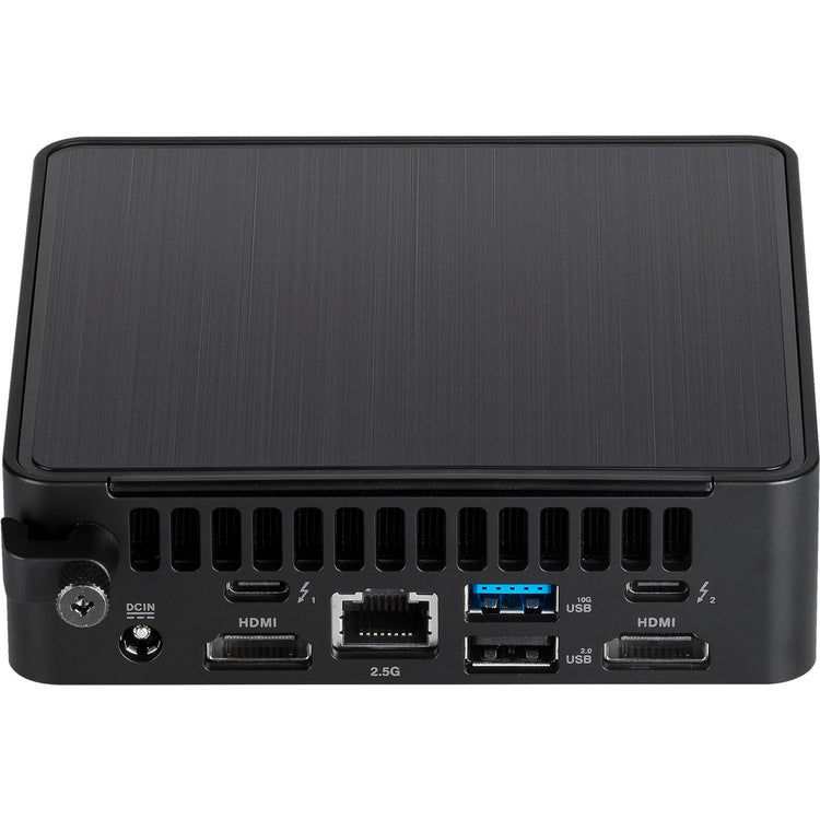 Asus nuc 14 pro slim kit rnuc14rvku500002i barebone (zwart | core ultra 5 125h | arc graphics)