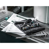 Wera 8100 sa 7 zyklop metal-ratelset doorsteekvierkant 1 4 gereedschapsset (28-delig) - afbeelding 11