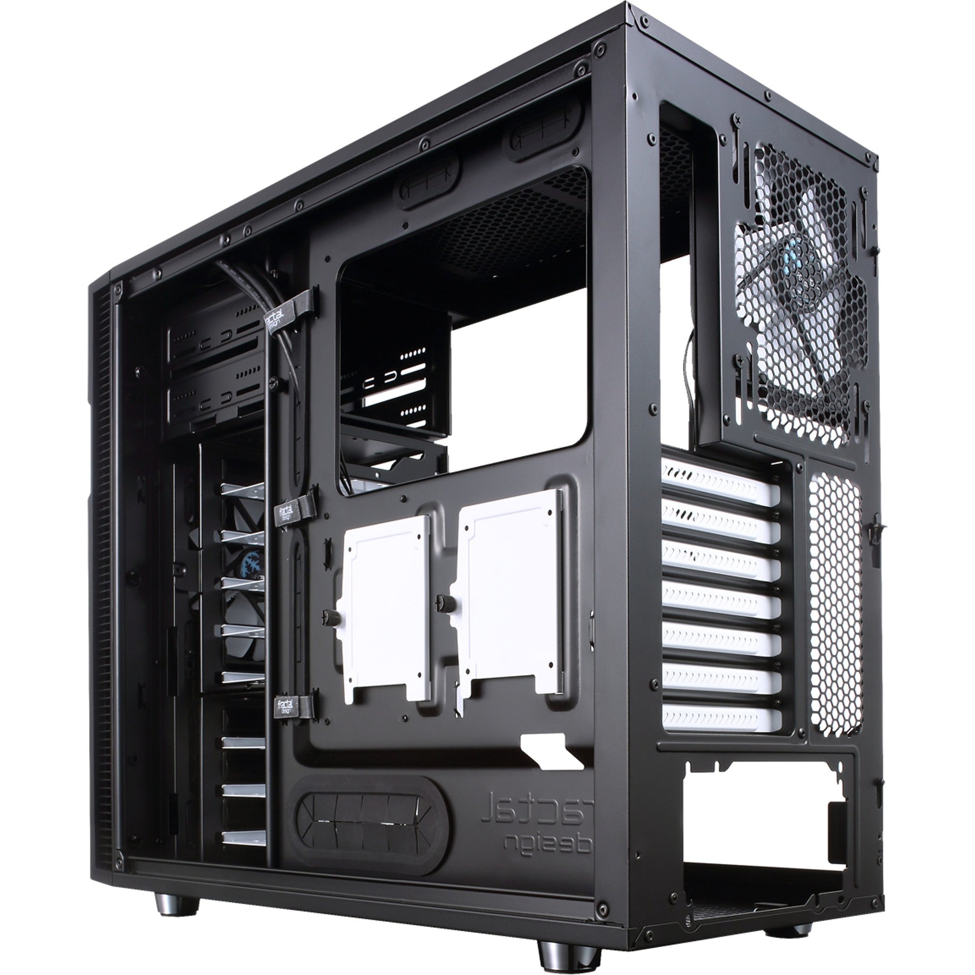 Fractal design define r5 midi tower behuizing (zwart | 4x usb-a)