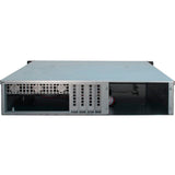 Inter-tech ipc 2u-2404l sata rack behuizing (zwart | 2x usb-a) - afbeelding 2