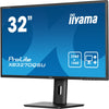 Iiyama prolite xb3270qsu-b1 31.5 monitor (zwart, hdmi, displayport, 3x usb-a, usb-b)