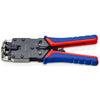 Knipex krimptang 97 51 12 sb (blauw rood, rj-10, rj-11 12 en rj-45)