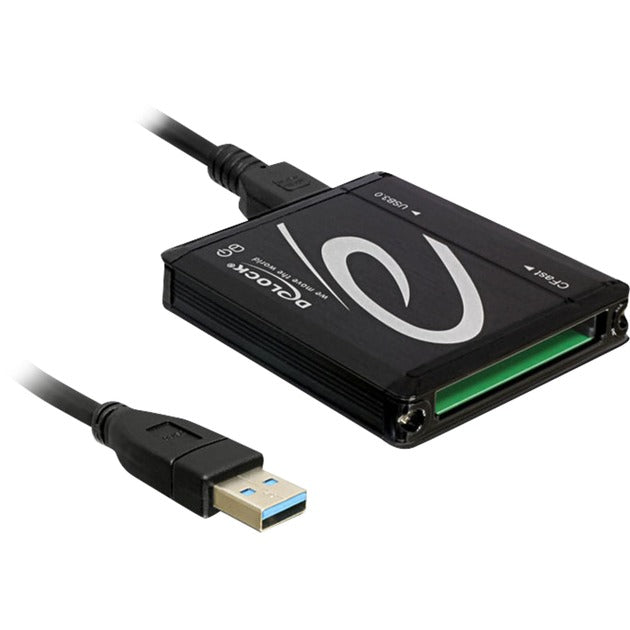 Delock cardreader usb 3.0 > cfast kaartlezer (zwart)