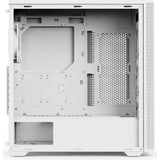 Aerocool b301a mini tower behuizing (wit | 1x usb-a | 1x usb-c | rgb) - afbeelding 4