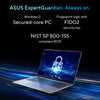 Asus expertbook p5405csa-nz0195x 14 laptop (grijs | core ultra 7 258v | arc graphics 140v | 32 gb | 1 tb ssd)