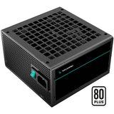 Deepcool pf600 600 watt voeding (zwart, 4x pcie) - afbeelding 1