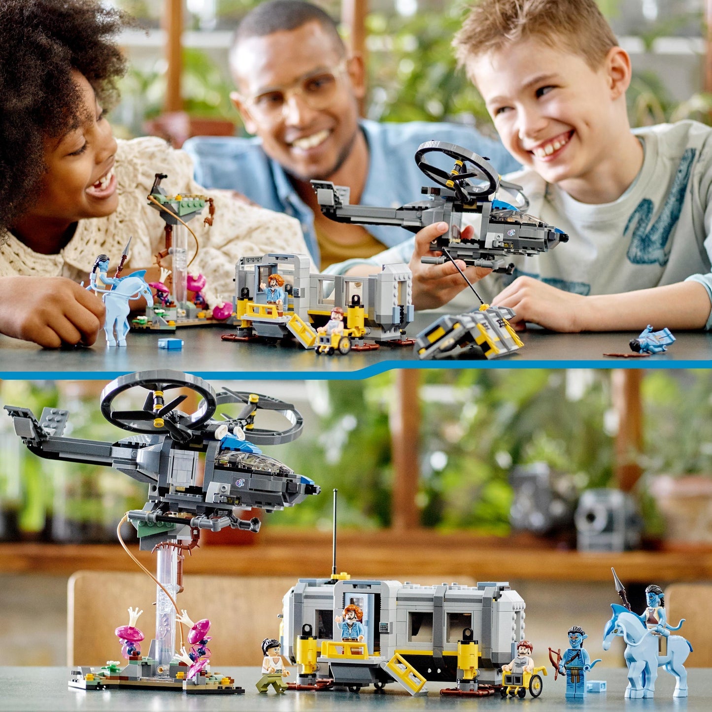 Lego avatar - zwevende bergen: site 26 rda samson constructiespeelgoed (75573)