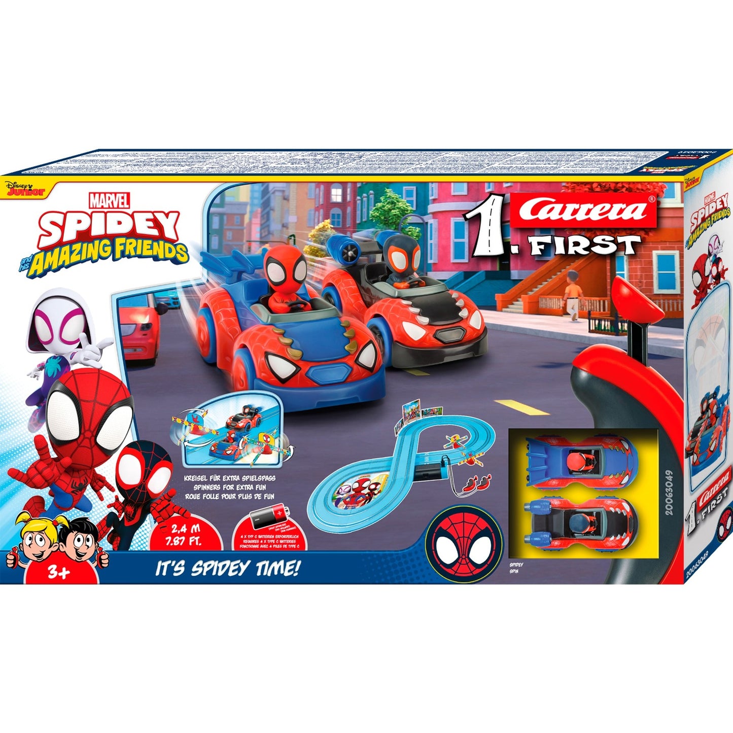 Carrera first spidey - it's spidey time! racebaan