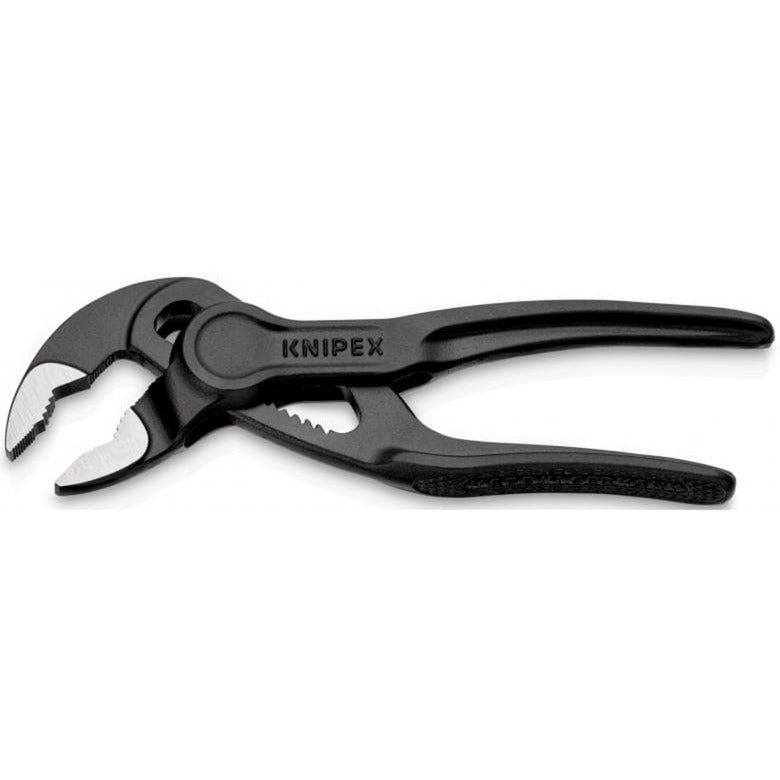 Knipex cobra xs - instelbare pijptang - 100mm - compact - slanke kop