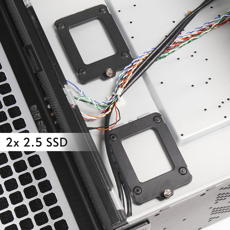 Chieftec unc-409s-aio-op rack behuizing (zwart)