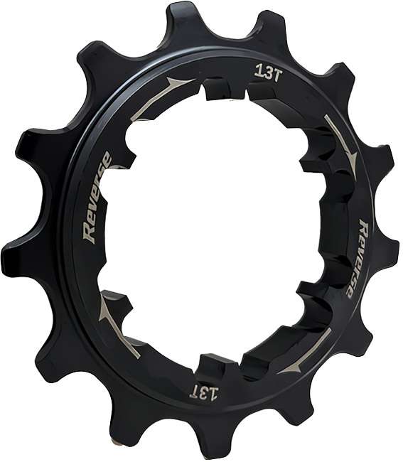 Reverse components microspline single speed ritzel