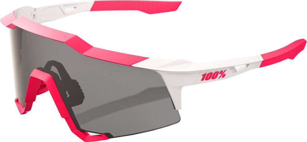 100% speedcraft smoke lens - sports glasses