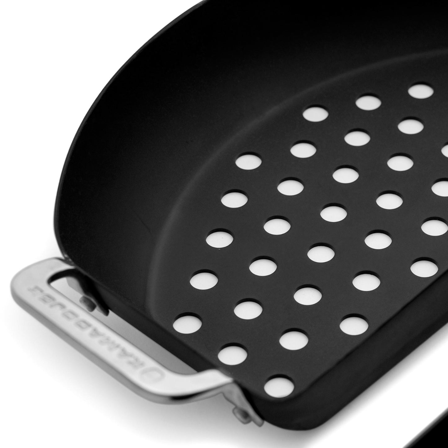 Kamado joe karbon steel half moon pan set bak- braadpan
