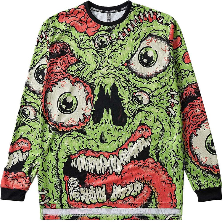 Loose riders brains - mtb long sleeve jersey