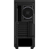 Sharkoon rgb hex midi tower behuizing (zwart | 2x usb-a | 1x usb-c | rgb | tempered glass)