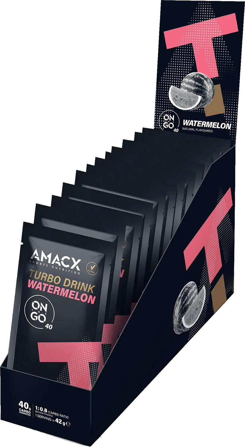 Amacx turbo drink 1:0.8 on the go 12x42g