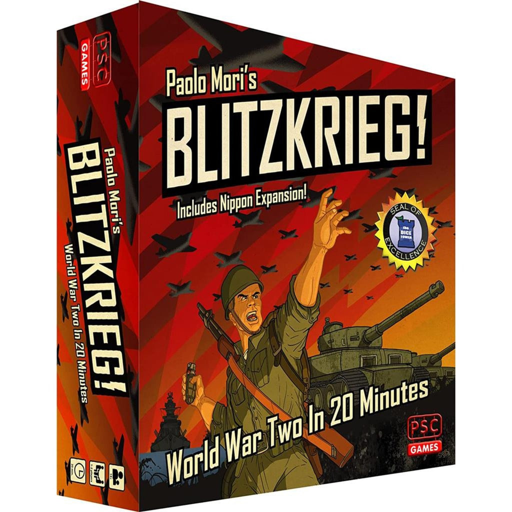 European player network blitzkrieg! bordspel (engels, 1 - 2 spelers, 20 - 45 minuten, vanaf 14 jaar)