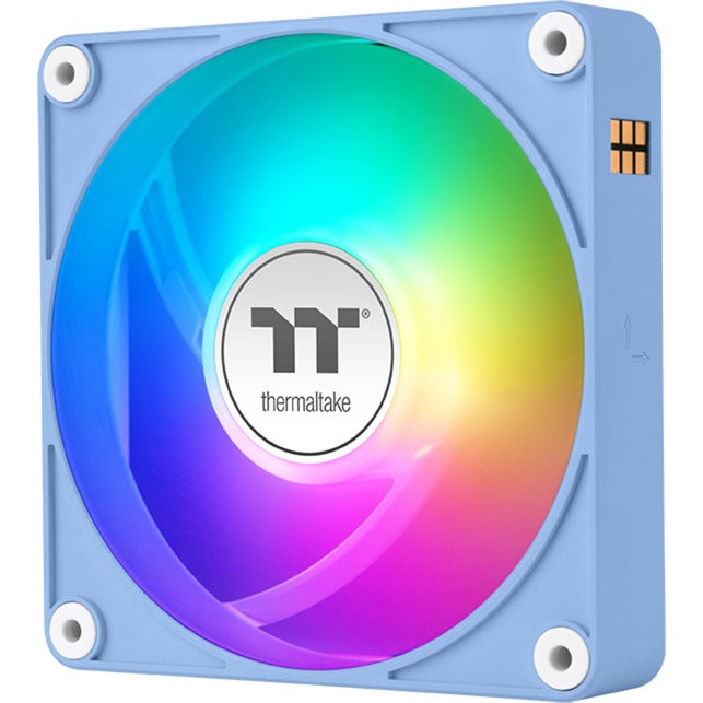 Thermaltake ct120 ex argb sync pc cooling fan hydrangea blue (3-fan pack) case fans (lichtblauw, 3 stuks, 120 x 120 x 25 mm, pwm)