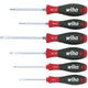 Wiha schroevendraaierset softfinish 21248 (zwart rood)