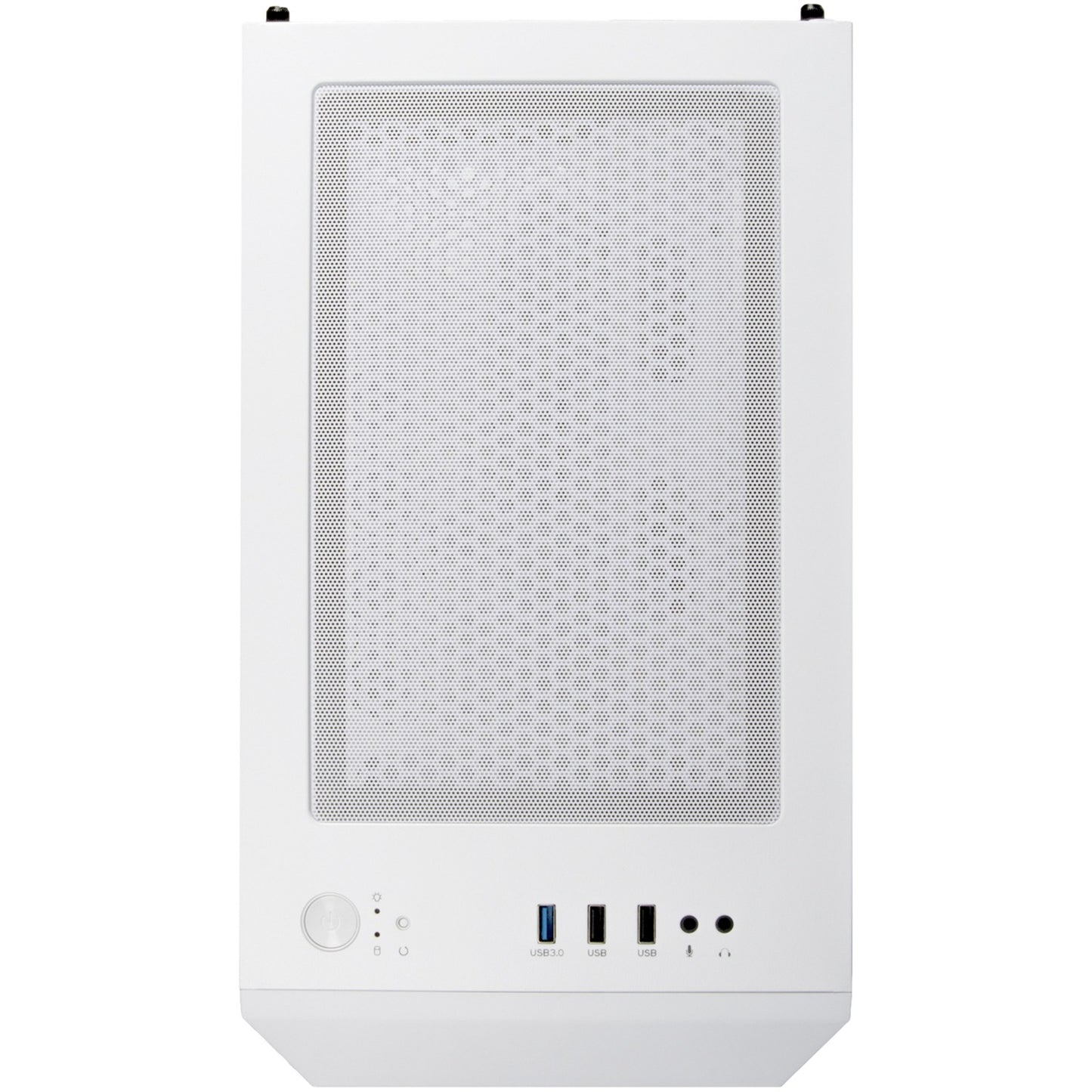 Silverstone fara h1m pro midi tower behuizing (wit | 3x usb-a | rgb | window)